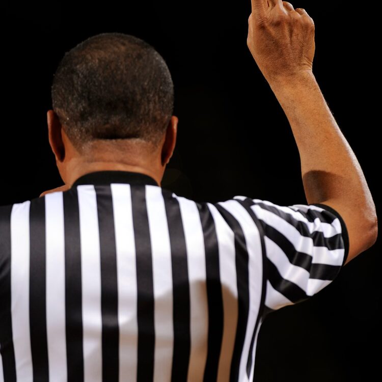 Image of basketball official